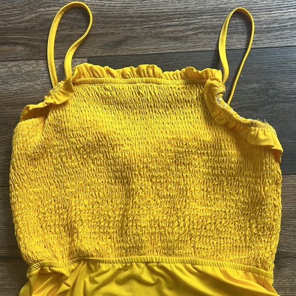 NWOT Sunflower Yellow Tank Top / Body Suit - Picture 2 of 4